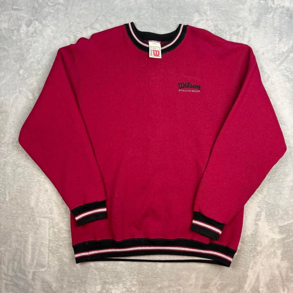 Wilson Men's Burgundy and Red Sweatshirt